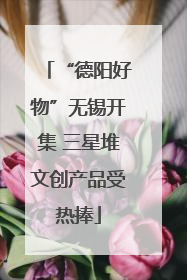 “德阳好物”无锡开集 三星堆文创产品受热捧