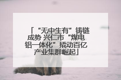 “无中生有”铸链成势 兴仁市“煤电铝一体化”撬动百亿产业集群崛起