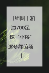 组图丨湘潭700足球“小将”逐梦绿茵场