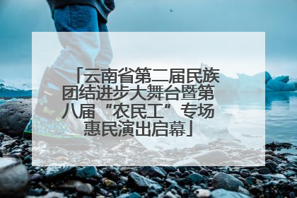 云南省第二届民族团结进步大舞台暨第八届“农民工”专场惠民演出启幕