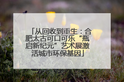 从回收到重生：合肥太古可口可乐“瓶启新纪元”艺术展激活城市环保基因