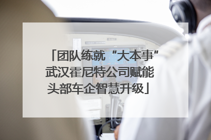 团队练就“大本事” 武汉霍尼特公司赋能头部车企智慧升级