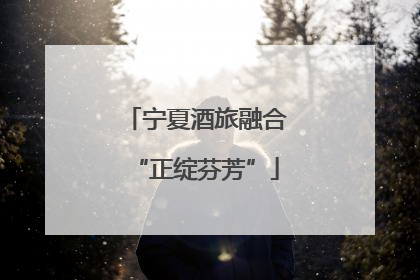 宁夏酒旅融合“正绽芬芳”