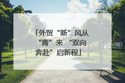 外贸“新”风从“青”来 “双向奔赴”启新程