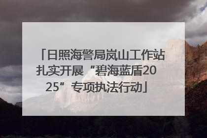 日照海警局岚山工作站扎实开展“碧海蓝盾2025”专项执法行动