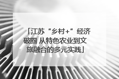 江苏“乡村+”经济破圈 从特色农业到文旅融合的多元实践