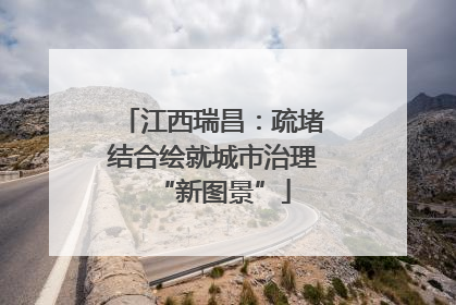 江西瑞昌：疏堵结合绘就城市治理“新图景”