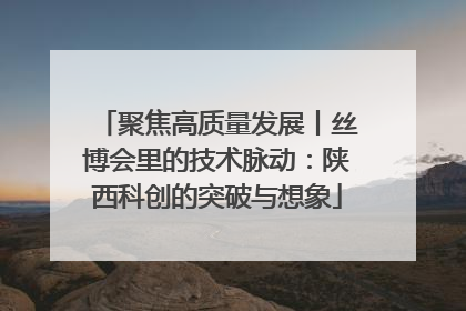 聚焦高质量发展丨丝博会里的技术脉动：陕西科创的突破与想象