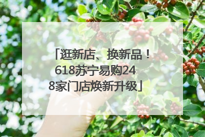 逛新店、换新品！618苏宁易购248家门店焕新升级