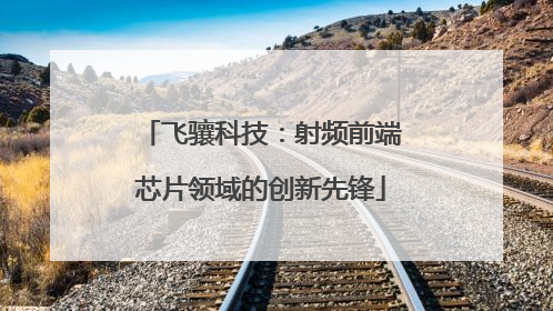 飞骧科技：射频前端芯片领域的创新先锋