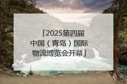 2025第四届中国（青岛）国际物流博览会开幕